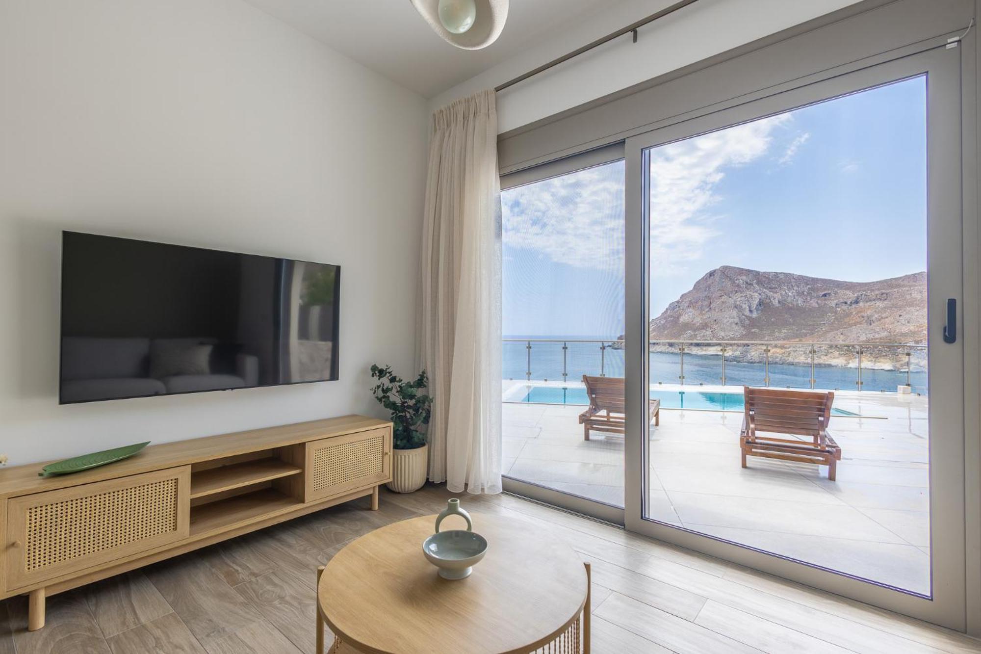 Villa Pava-Sea View Brand New 2024 Villa Archangelos  Buitenkant foto