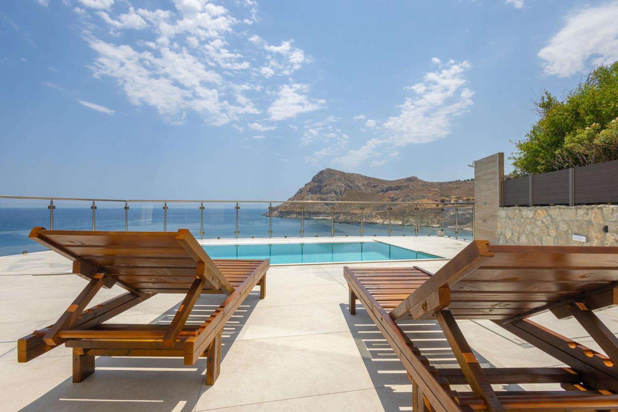 Villa Pava-Sea View Brand New 2024 Villa Archangelos  Buitenkant foto