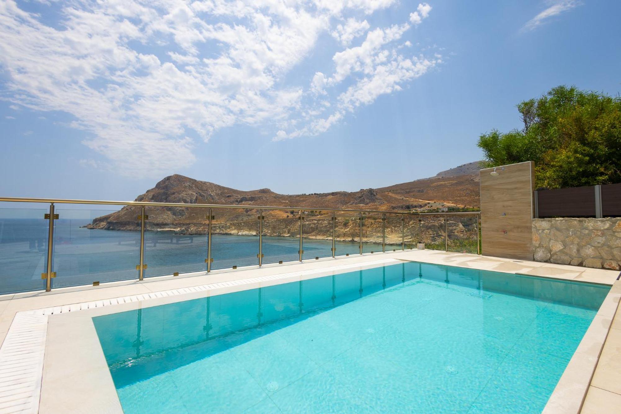 Villa Pava-Sea View Brand New 2024 Villa Archangelos  Buitenkant foto